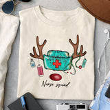 Nurse squad sublimation design, png for sublimation, Nurse PNG, Nurse Christmas PNG