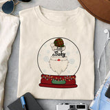 Santa Baby sublimation design, png for sublimation, Christmas Vintage PNG, Santa PNG