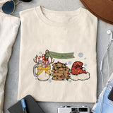 I put out for Santa sublimation design, png for sublimation, Christmas Vintage PNG, Santa PNG