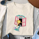 Closing old doors and opening new ones sublimation design, png for sublimation, Cartoon png, Funny png