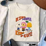 Kind people are my kinda people sublimation design, png for sublimation, Cartoon png, Funny png
