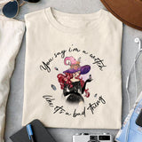You say I'm a witch like it's a bad thing sublimation design, png for sublimation, Halloween characters, Crystal witch, Spooky design