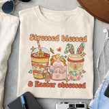 Stressed blessed Easter obsessed sublimation