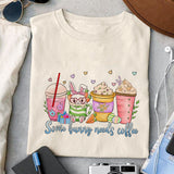Some bunny needs coffee sublimation