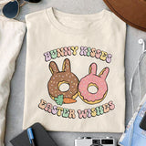 Bunny Kisses Easter Wishes sublimation