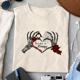Keepin it Creepy sublimation design, png for sublimation, Gothic halloween design, Halloween styles