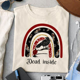 Rainbow goth sublimation design, png for sublimation, Gothic halloween design, Halloween styles