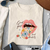 Good girl bad habits sublimation