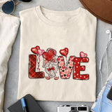 Love Valentine's Day sublimation design, png for sublimation, Valentine PNG, Valentine Gnome vibes PNG