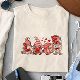 Love sublimation design, png for sublimation, Valentine PNG, Valentine Gnome vibes PNG