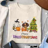 Happy Hallothanksmas sublimation design, png for sublimation, Hobbies design, Halloween coffee png, Christmas design, Thanksgiving sublimation