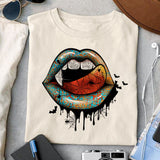 Halloween Lips sublimation