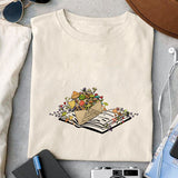 Vintage Flowers Mushroom book sublimation