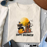 Happy Halloween sublimation design, png for sublimation, Retro Halloween design, Halloween styles