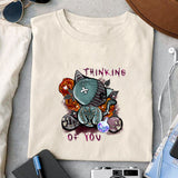 Thinking of you sublimation design, png for sublimation, Halloween png, Voodoo dolls png png