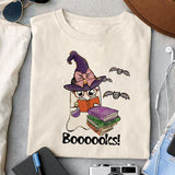 Boooooks! sublimation design, png for sublimation, Retro Halloween design, Halloween styles