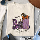 Boo to you sublimation design, png for sublimation, Retro Halloween design, Halloween styles