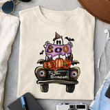Boo Tis the season sublimation design, png for sublimation, Retro Halloween design, Halloween styles