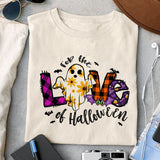 For the Love of Halloween sublimation