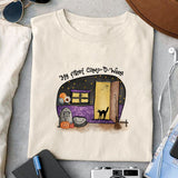 My first camp-o-ween sublimation design, png for sublimation, Retro Halloween design, Halloween styles