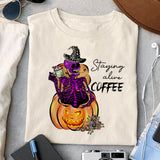 Staying alive Coffee sublimation