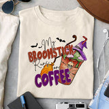 My Broomstick Runs On Coffee sublimation