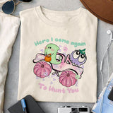 Here I come again to hunt you sublimation design, png for sublimation, Retro Halloween design, Halloween Kid PNG