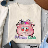 Potions club sublimation design, png for sublimation, Retro Halloween design, Halloween Kid PNG