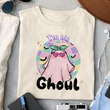 I'm his ghoul sublimation design, png for sublimation, Retro Halloween design, Halloween Kid PNG