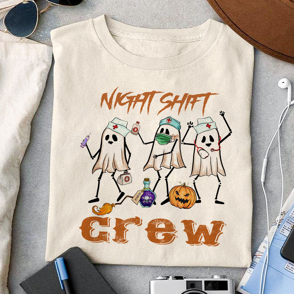 Shirts, Graveyard Shift Halloween Tshirt