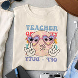 Teacher off-duty sublimation design, summer teacher design, Off-duty sublimation
