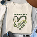 Proud army dad sublimation