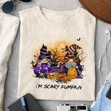 I'm scary pumpkin sublimation