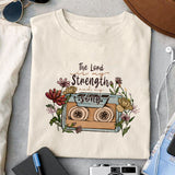 The Lord Is My Strength And My Song Psalm 118 14 sublimation design, png for sublimation, Jesus sublimation, Christian png