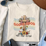 God is good all the time sublimation design, png for sublimation, Jesus sublimation, Christian png