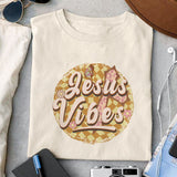 Jesus Vibes sublimation design, png for sublimation, Jesus sublimation, Christian png