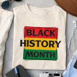 Black History Month Sublimation