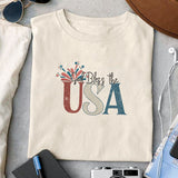 God bless the USA sublimation design, png for sublimation, 4th Of July Png, Independence Day vibes PNG