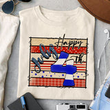 Happy 4th July sublimation design, png for sublimation, 4th Of July Png, Independence Day vibes PNG