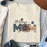 All American Mom sublimation design, png for sublimation, 4th Of July Png, Independence Day vibes PNG