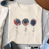 Faith Hope Love sublimation design, png for sublimation, 4th Of July Png, Independence Day vibes PNG