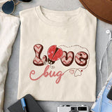 Love bug sublimation design