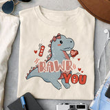 I rawr you sublimation design