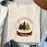 Merry christmas sublimation design, png for sublimation, Christmas PNG, Leopard Christmas PNG