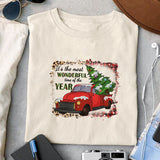 It's the most wonderful time of the year sublimation design, png for sublimation, Christmas PNG, Leopard Christmas PNG