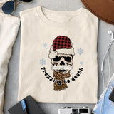 Frezzing to death sublimation design, png for sublimation, Christmas PNG, Leopard Christmas PNG