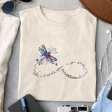 When a dragonfly appears in your yard It's a visitor from heaven sublimation design, png for sublimation, memorial PNG