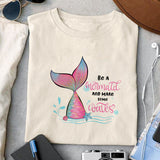 Be a mermaid and make some waves sublimation