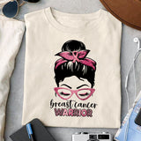 Breast cancer warrior sublimation