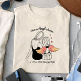 We asked God for a baby He gave us an angel sublimation design, png for sublimation